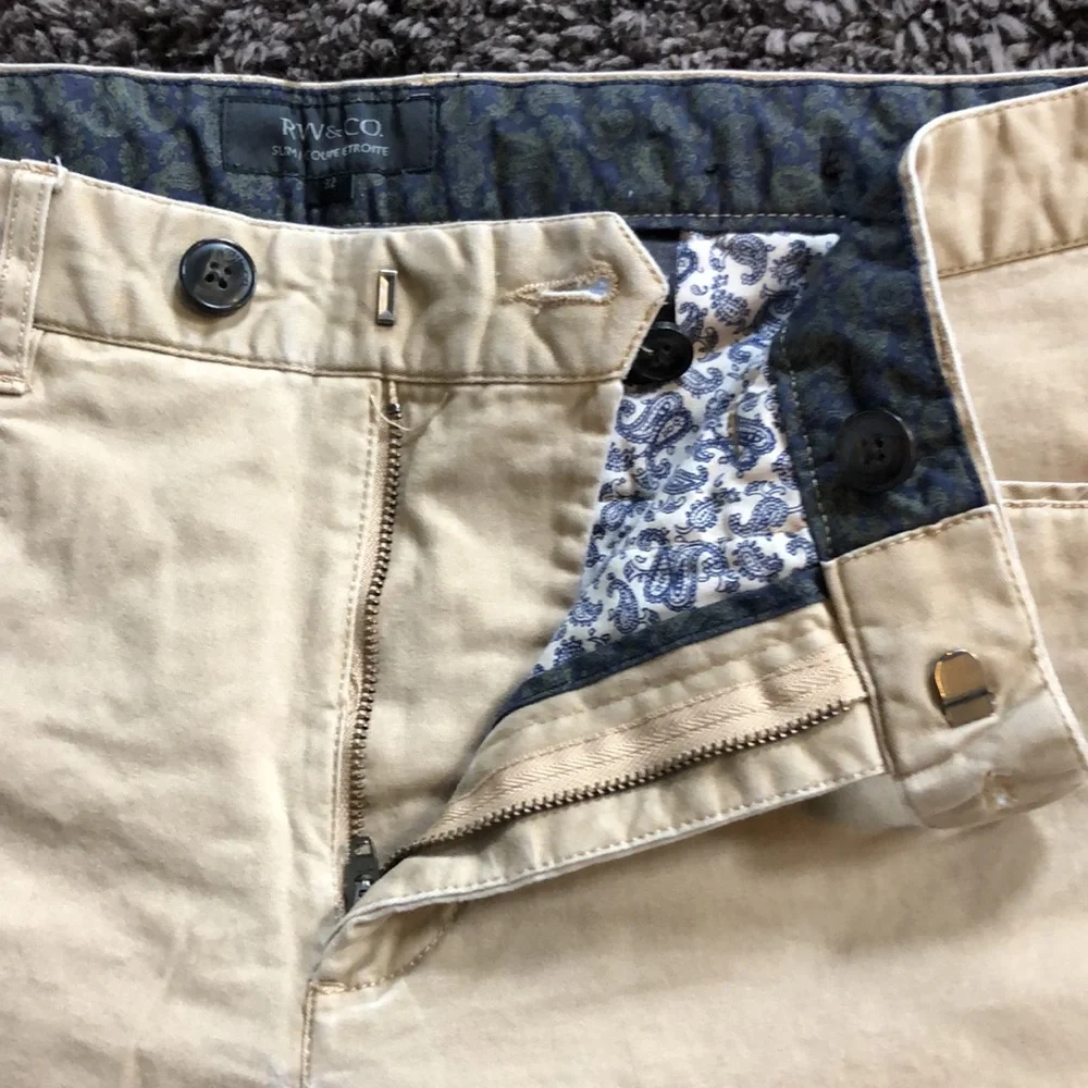 Men’s RW&CO Chino’s 32X32 - Picture 6 of 9